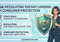 CFSA: Regulating Payday Lending for Consumer Protection